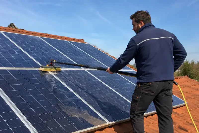 Nettoyage et entretien de panneaux solaires à Salles-Arbuissonnas-en-Beaujolais